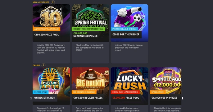 Coolbet Casino Bonus